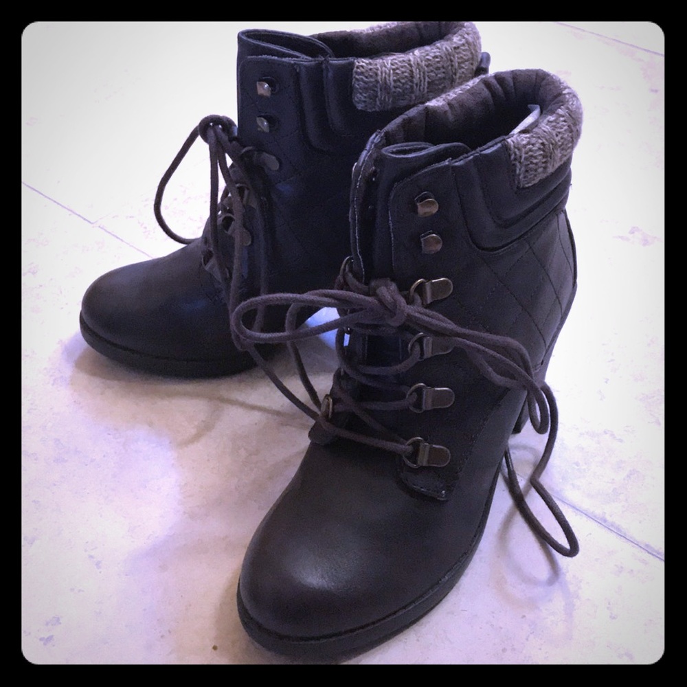 Mia Dark Brown Boots